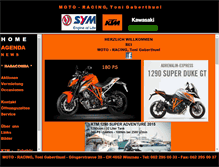 Tablet Screenshot of moto-racing.ch
